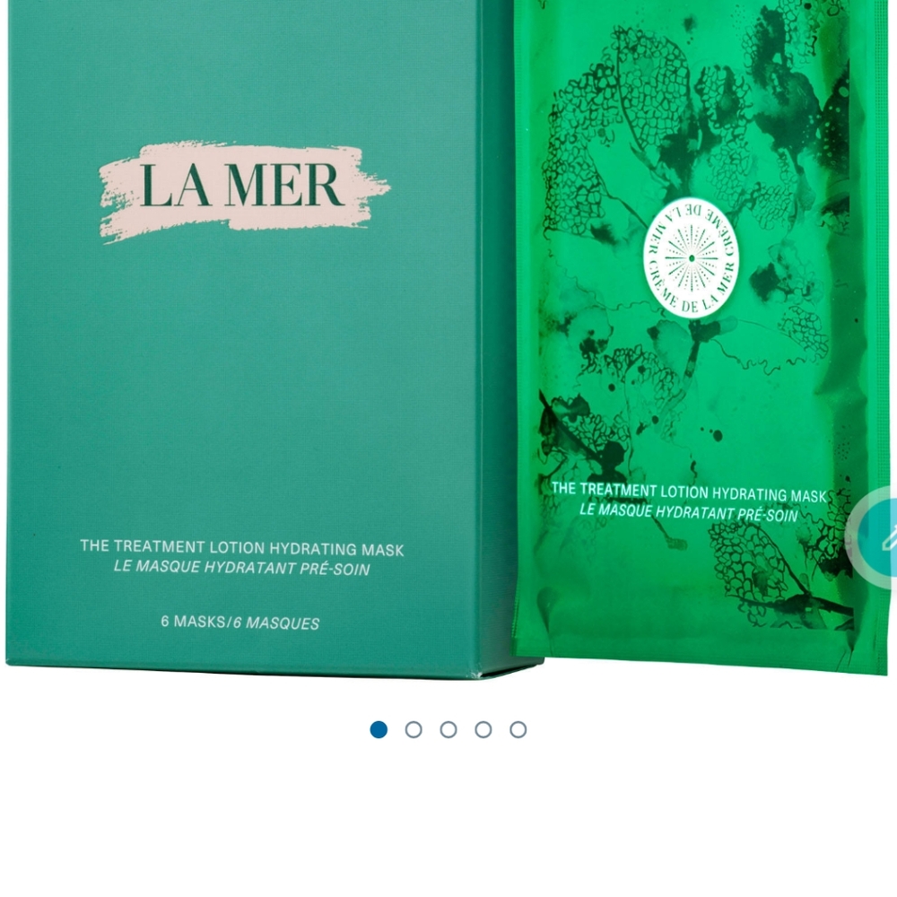 La mer The Treatment Lotion Hydration Mask 6 Pack . - Picture 8 of 9